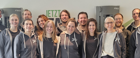 Das Team bei einer Fortbildung