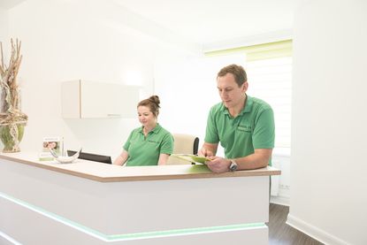Anmeldung Physiopraxis